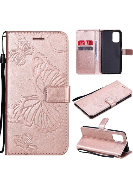 Xiaomi Redmi Not 10 Için Flip Case 4G/10S Kart Yuvası ile Manyetik Kapak Pu (Yurt Dışından)