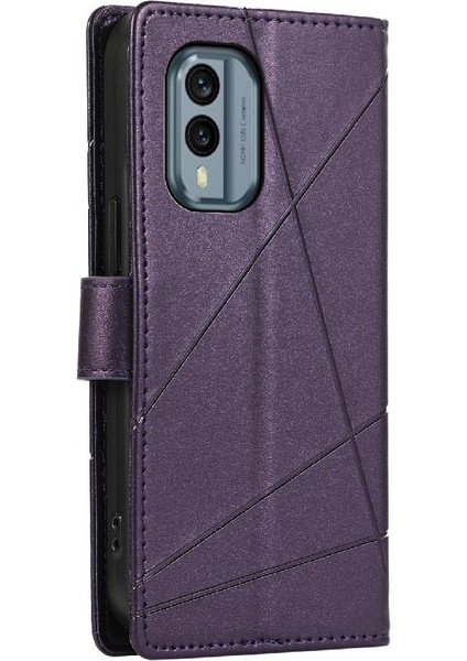 Nokia X30 Kickstand Üç Kart Yuvaları Darbeye Şok Için Flip Case (Yurt Dışından)