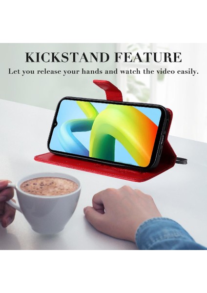 Xiaomi Redmi A1 Artı Manyetik Kapak Için Flip Case Kart Yuvası Standı ile Pu (Yurt Dışından) fırsatları