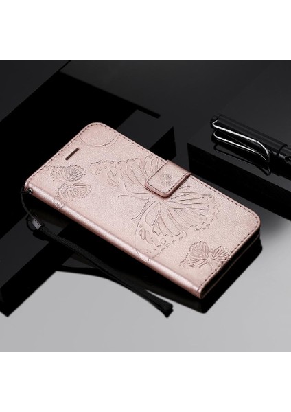 Xiaomi Redmi Not 11 Için Flip Case Kart Yuvası ile 4g Darbeye Kapak Pu (Yurt Dışından)