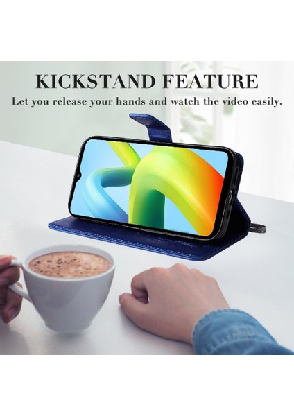 Xiaomi Redmi A1 Artı Manyetik Kapak Için Flip Case Kart Yuvası Standı ile Pu (Yurt Dışından) fırsatları