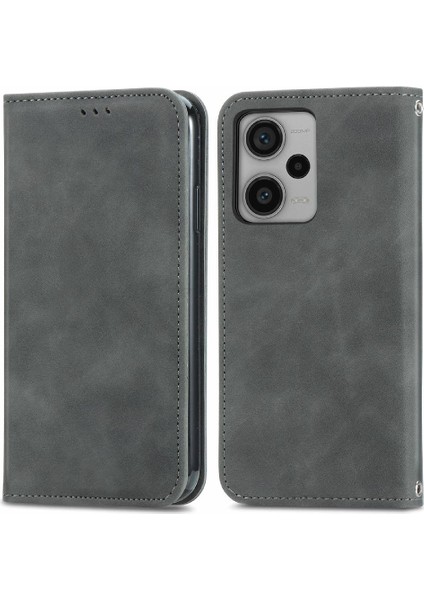 Xiaomi Redmi Not 12 Pro Artı 5g Için Flip Case Basit Iş Darbeye (Yurt Dışından)