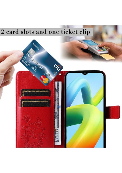 Xiaomi Redmi A1 Artı Manyetik Kapak Için Flip Case Kart Yuvası Standı ile Pu (Yurt Dışından) indirimleri