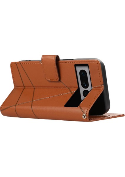 Google Piksel 7 Pro Şok Emici Üç Kart Yuvaları Için Flip Case (Yurt Dışından)