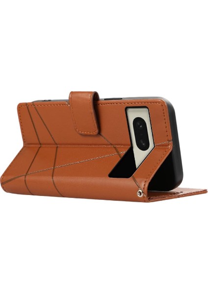 Google Piksel 8 Şok Emici Kickstand Üç Kart Yuvaları Için Flip Case (Yurt Dışından) indirimleri
