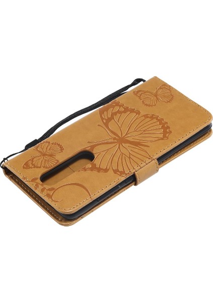 Kart Yuvası Standı ile Nokia 5.1 Için Flip Case Darbeye Kapak Kapak Çevirin (Yurt Dışından)