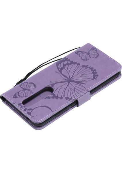 Kart Yuvası Standı ile Nokia 5.1 Için Flip Case Darbeye Kapak Kapak Çevirin (Yurt Dışından)