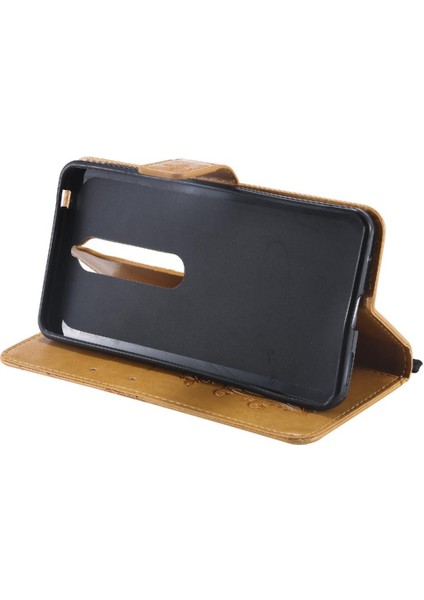Nokia 6 2018 Flip Kickstand Darbeye Kapak Manyetik Kapak Için Flip Case (Yurt Dışından)