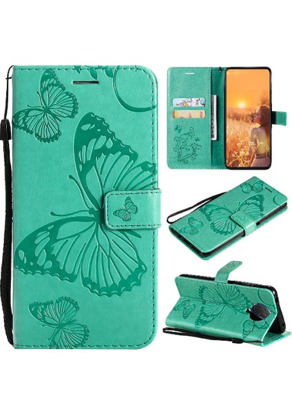 Nokia G20 Için Flip CASE/G10 Manyetik Kapak Darbeye Kapak Kart Yuvası ile (Yurt Dışından)