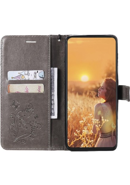 Nokia G20 Için Flip CASE/G10 Manyetik Kapak Darbeye Kapak Kart Yuvası ile (Yurt Dışından)