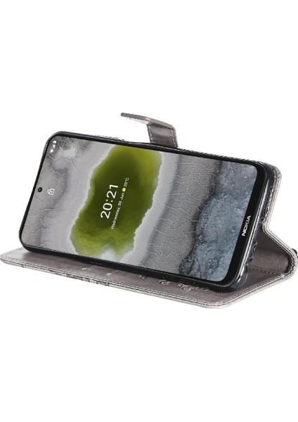 Nokia X10 Için Flip CASE/X20 Pu Deri Manyetik Kapak Kickstand Kapak Çevirin (Yurt Dışından)