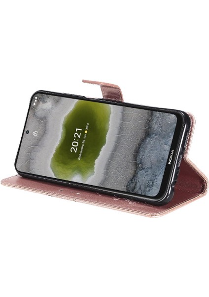 Nokia X10 Için Flip CASE/X20 Pu Deri Manyetik Kapak Kickstand Kapak Çevirin (Yurt Dışından)