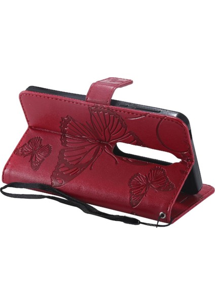 Nokia 6 2018 Flip Kickstand Darbeye Kapak Manyetik Kapak Için Flip Case (Yurt Dışından)