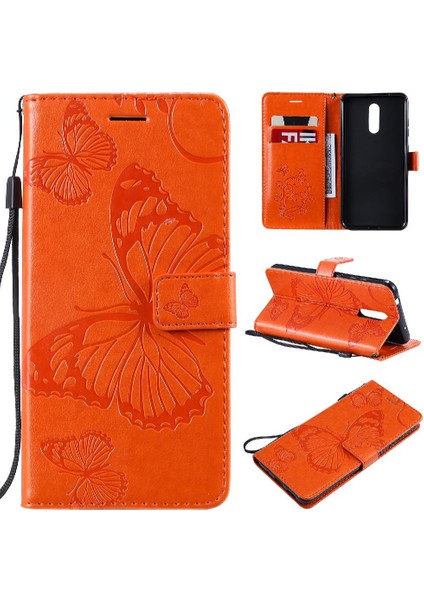 Nokia 3.2 Flip Kickstand Pu Deri Manyetik Kapak Kapak Için Flip Case (Yurt Dışından)