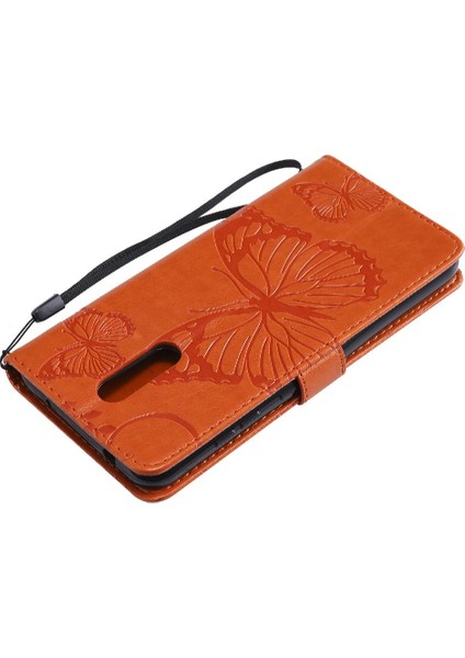 Nokia 3.2 Flip Kickstand Pu Deri Manyetik Kapak Kapak Için Flip Case (Yurt Dışından)
