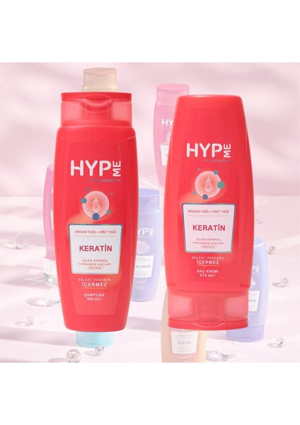 Keratin Şampuan - Saç Kremi Set 2'li
