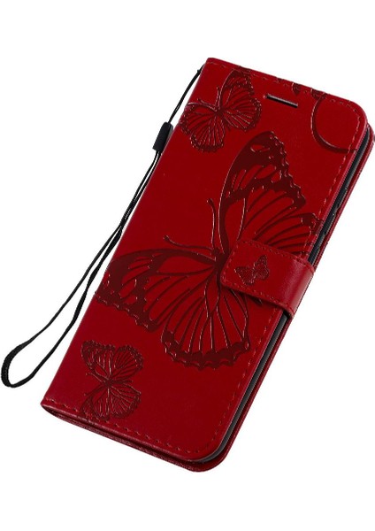 Kart Yuvası Standı ile Xiaomi Redmi Not 8 Için Flip Case Kickstand Pu (Yurt Dışından)