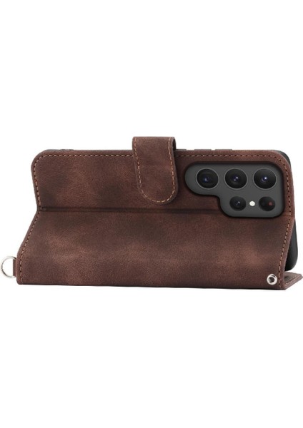 Galaxy S24 Ultra Kabartmalı Çoklu Kredi Kartı Yuvaları Için Flip Case (Yurt Dışından) indirimleri