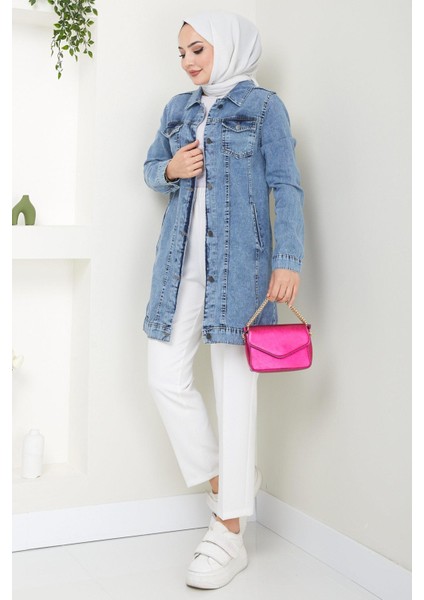 Klasik Kot Ceket Mavi Hm2455 fiyatları