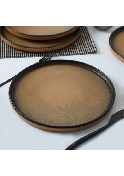 Vintage Skackable Servis Tabağı 27 cm 6 Adet 21782