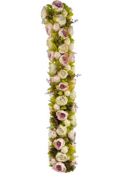 Yapay Çiçek Pembekrem Şakayık Tak Organizasyon Nişan Düğün Dekor Çiçeği Süsleme Tag 25X130CM fiyatları