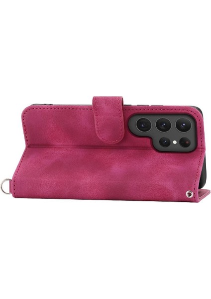 Galaxy S24 Ultra Kabartmalı Çoklu Kredi Kartı Yuvaları Için Flip Case (Yurt Dışından) fırsatları
