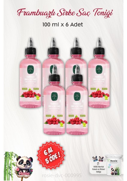 Sirke Saç Toniği Frambuazlı 100 ml ve Rosıe