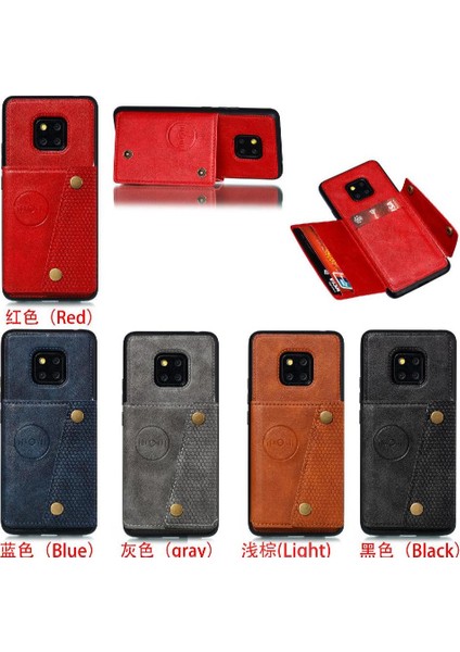 Cüzdan Kılıf Için Huawei Mate 20 Pro Darbeye Koruyucu Kart Tutucu Buit (Yurt Dışından)