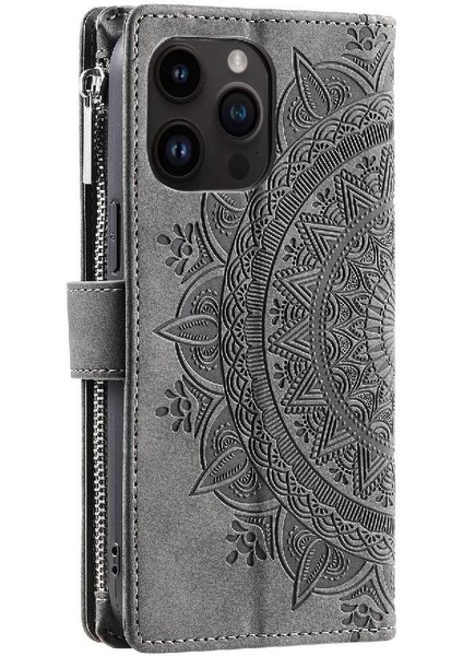 Xiaomi Redmi 13C 4g Için Kılıf Birden Fazla Kart Getirmek Totem Cüzdan Kılıf (Yurt Dışından) modelleri