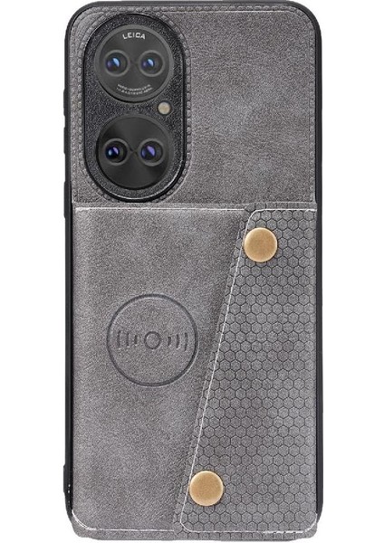 Huawei P50 Cüzdan Kılıf Için Cüzdan Kılıf Darbeye Koruyucu Kart Tutucu (Yurt Dışından) indirimleri