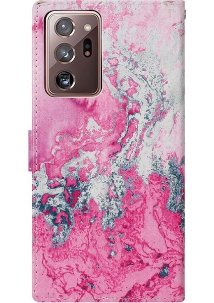 Galaxy Not 20 Için Flip Case Ultra Tam Koruma Manyetik Kart (Yurt Dışından)