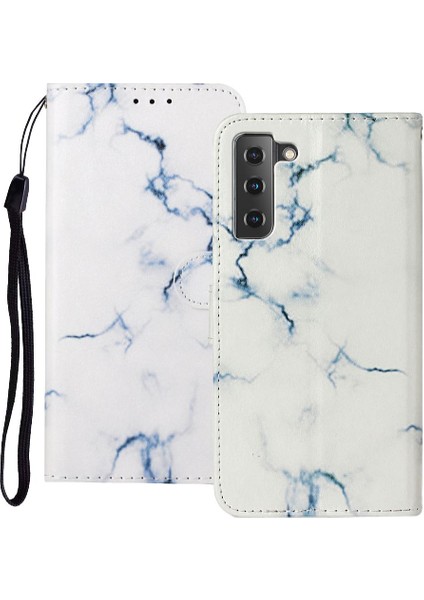 Galaxy S22 Artı 5g Tam Koruma Pu Deri Cüzdan Için Flip Case (Yurt Dışından)
