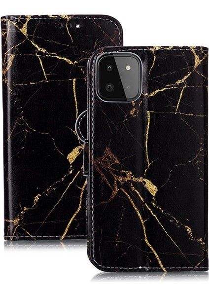 Galaxy A22 5g Manyetik Kart Yuvaları Tutucu Mermer Pu Için Flip Case (Yurt Dışından) indirimleri