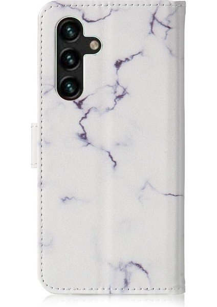 Galaxy A15 Için Flip Case 4g/5g Manyetik Pu Deri Cüzdan Kart (Yurt Dışından)