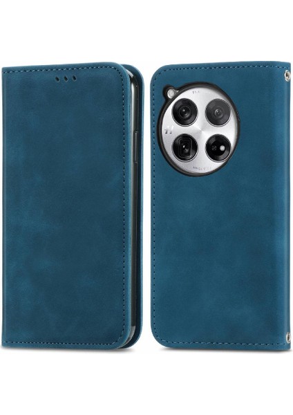 Oneplus 12 5g Için Flip Case Cüzdan Darbeye Deri Kılıf Kapak Çevirin (Yurt Dışından)
