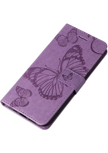 Xiaomi Redmi A1 Artı Manyetik Kapak Için Flip Case Kart Yuvası Standı ile Pu (Yurt Dışından)