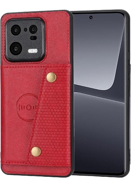 Cüzdan Durumda Xiaomi 13 Kart Tutucu Darbeye Koruyucu Buit Demir (Yurt Dışından)