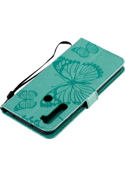 Xiaomi Redmi Not 8t Için Flip Case Kart Yuvası Standı ile Darbeye Kapak (Yurt Dışından)
