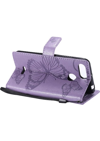 Xiaomi Redmi Için Flip Case 6/6A Kart Yuvası Standı ile Darbeye Kapak Pu (Yurt Dışından)