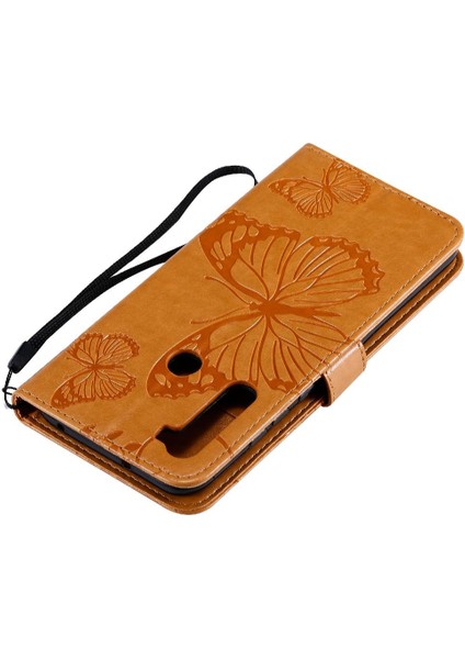 Xiaomi Redmi Not 8t Için Flip Case Kart Yuvası Standı ile Darbeye Kapak (Yurt Dışından)