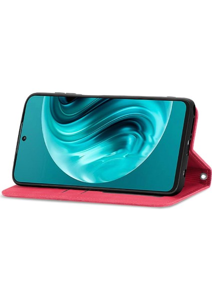 Huawei Nova 12I Için Flip Case Deri Kılıf Kapak Darbeye Cüzdan (Yurt Dışından)