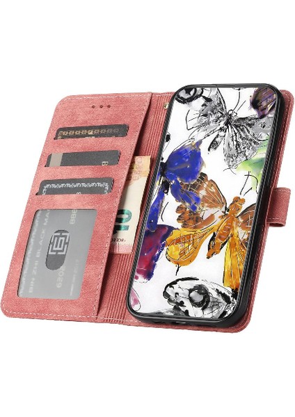 Mellow Shop Galaxy M23 5g Pu Deri Manyetik Kapatma Kart Yuvaları Için Flip Case (Yurt Dışından)