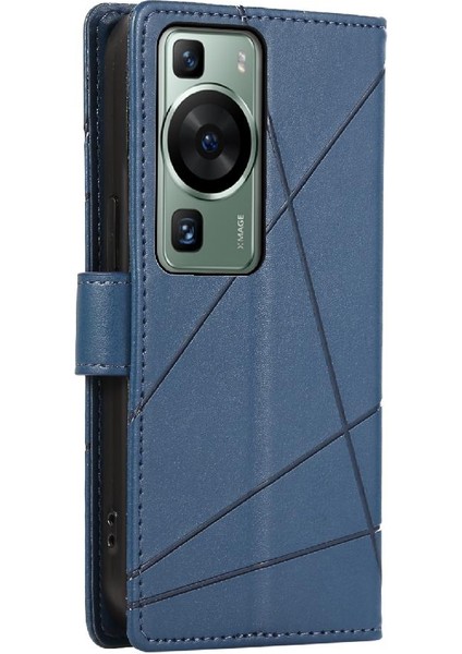 Huawei P60 Darbeye Kickstand Üç Kart Yuvaları Şok Için Flip Case (Yurt Dışından) indirimleri