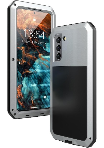 Galaxy S21 Artı Toz Geçirmez Alüminyum Alaşım Için Ağır Metal Kasa (Yurt Dışından)