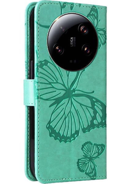Xiaomi 13 Için Flip Case Ultra Manyetik Kapak Pu Deri Flip Kickstand (Yurt Dışından)
