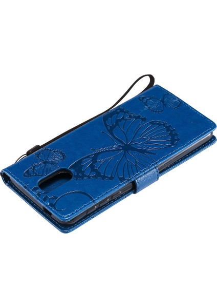 Nokia 3.1 Için Flip Case Pu Deri Flip Kickstand Manyetik Kapak Kapak (Yurt Dışından)