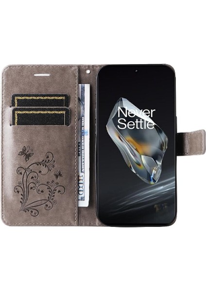 Oneplus 12 Için Flip Case 5g Darbeye Kapak Kart Yuvası Standı ile Manyetik (Yurt Dışından)