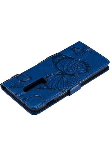 Oneplus 6 Için Flip Case Pu Deri Darbeye Kapak Manyetik Kapak ile (Yurt Dışından)