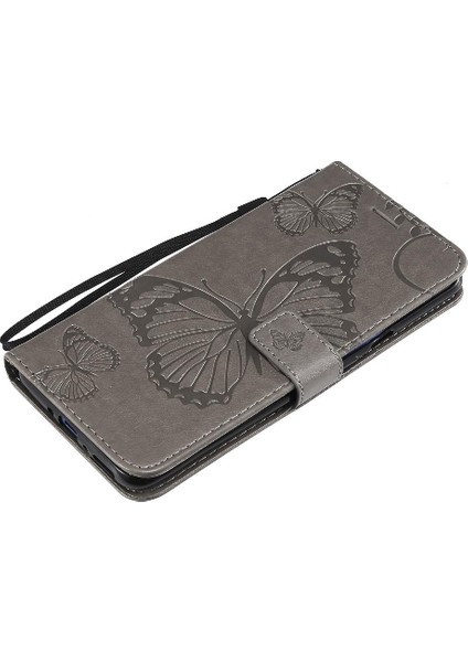 Kart Yuvası Standı ile Oneplus 7 Pro Için Flip Case Pu Deri Flip Kickstand (Yurt Dışından)