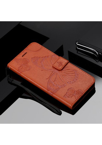 Oneplus 6t Için Flip Case Pu Deri Darbeye Kapak ile Kickstand Çevirin (Yurt Dışından)